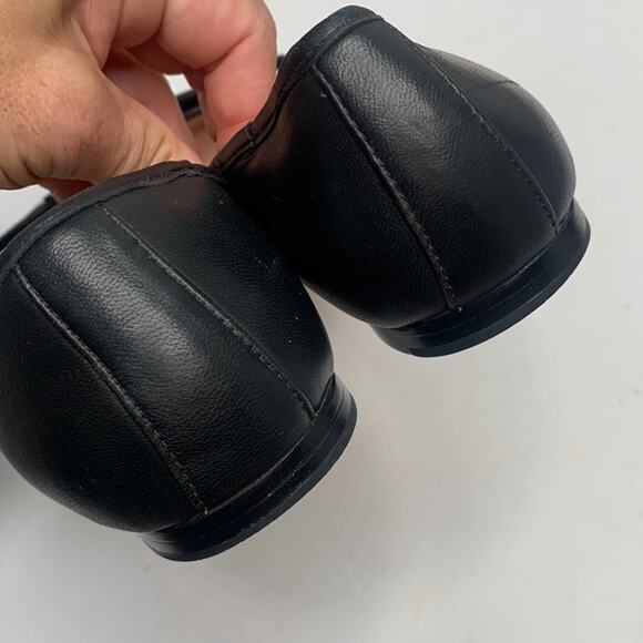 KATE SPADE NEW YORK Willa Leather Ballet Flats Shoes Bow Charm S-118 Sz 8.5 - Picture 4 of 9